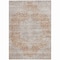 Homeroots 5' X 8' Copper And Beige Floral Washable Indoor Outdoor Area Rug 605080 - alternate 9