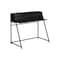 Homeroots 47" Black Wood and Metal Sled Computer Desk 489850 - alternate 8