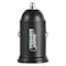 Powerzone Dual USB Car Charger, Black KL-065CU - alternate 1