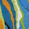 Homeroots 9' X 12' Denim Blue Copper And Green Abstract Washable Indoor Outdoor Area Rug 600964 - alternate 7
