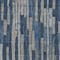 Homeroots 3' X 5' Navy Blue And Denim Blue Striped Washable Indoor Outdoor Area Rug 608952 - alternate 9