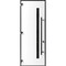 Vdomdoors Front Exterior Prehung Steel Door Ronex0162 Red Oak 96 Entry Metal Modern Painted W36xH96 Right RONEX0162EXD-RED-W36xH96-RH-I - alternate 1