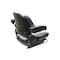 Uni Pro 138 Mechanical Suspension Seat | Black/Silver Vinyl with Red Piping 8798 - alternate 17