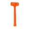 Neiko Dead Blow Hammer, 0.5 Pounds, Neon Orange Deadblow Hammers, Mallet 02842A - alternate 1
