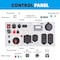 Pulsar Inverter Generator, Gasoline, Propane, Natural Gas, Recoil, Electric, Remote Start, 120V/240V PG105TiSRCO - alternate 9
