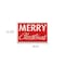 Homeroots 12" X 19" Red and White Handcrafted Merry Christmas Metal Wall Decor 487509 - alternate 5