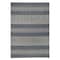 Homeroots 8' Runner Blue and Gray Striped Stain Resistant Indoor Outdoor Runner Rug 531643 - alternate 8