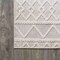 Jonathan Y Aylan High-Low Pile Knotted Trellis Geometric Beige 2 ft. x 8 ft. Indoor/Outdoor Runner Rug SBH104B-28 - alternate 8