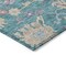 Homeroots 10' X 14' Teal Blue Pink And Ivory Floral Washable Indoor Outdoor Area Rug 605342 - alternate 9