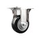 Service Caster 3 Inch 316SS Black Polyurethane Wheel Rigid Top Plate Caster SCC-SS31620R314-PPUB-BLK - alternate 1