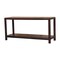 Homeroots 41in Brown Solid Wood Storage Bench With Cabinet 718249 - alternate 9