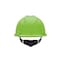 Msa Safety V-Gard Slotted Cap, HDPE, Fas-Trac III Suspension, Type I, Class E, Bright Lime Green (standard) 815565 - alternate 4
