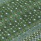 Homeroots 8' Olive Green And Blue Round Tribal Washable Indoor Outdoor Area Rug 582580 - alternate 8