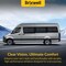 Brixwell 1290mm x 768mm Glass Window For Mercedes Sprinter, Driver 3rd Sliding with Internal Screen DTSPCR009-INT - alternate 8