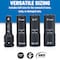 Neiko 0.5 in Drive Impact Flip Socket Set, 4 Piece Lug Nut Impact Socket Set, SAE and MM 02281B - alternate 5