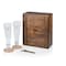 Picnic Time Family Of Brands Atlanta Falcons - Pilsner Beer Glass Gift Set, (Acacia Wood) 602-06-512-023-2 - alternate 1