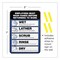 Excello Global Products Employees Must Wash Hands Indoor Wall Sign, 5inx7in, BLk/Blue/White Face, Black/Blue Graphics, 2PK EGP-HD-0171-S - alternate 7