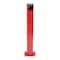 Vestil Steel Pipe Safety Bollard, 36 x 4-1/2, Red BOL-36-4.5-RED - alternate 5