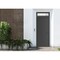 Vdomdoors Front Exterior Prehung Metal-Plastic Door, Manux 8111 Antracite Grey, Top Sidelite Transom, Office MANUX8111EXD-ANT-W36xH80+14-LH - alternate 3