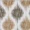 Homeroots 5' X 8' Chocolate And Ivory Ikat Washable Indoor Outdoor Area Rug 589087 - alternate 8