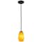 Access Lighting Champagne, Pendant, Oil Rubbed Bronze Finish, Maya Glass 28012-1R-ORB/MYA - alternate 6