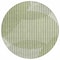 Homeroots 8' Green And Ivory Round Geometric Washable Indoor Outdoor Area Rug 597627 - alternate 8