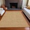 Homeroots 5' X 8' Peach And Beige Geometric Washable Indoor Outdoor Area Rug 610842 - alternate 9