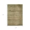 Homeroots 9' X 12' Fern Green And Taupe Abstract Washable Indoor Outdoor Area Rug 618278 - alternate 9
