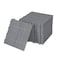 Edendirect 1 ft. x 1 ft. Quick Deck PVC Plastic Interlocking Deck Tile in Gray Snowflake Grain, 60 sq ft. ED-W2391P189625 - alternate 8