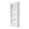 Homeroots White Solid Wood Four Tier Bookcase 397125 - alternate 8