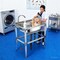 Wrightmaster 18.9 in. x 13.8 in. Freestanding Stainless Steel 1-Compartment Commercial Kitchen Sink with Faucet ZOR-sink-48 - alternate 6