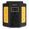 Powerzone Plug Adapter, USB, 5 Outlet(s) Black/Yellow ORPBWTU345 - alternate 1