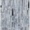 Homeroots 9' X 12' Blue And Gray Striped Washable Indoor Outdoor Area Rug 615516 - alternate 9