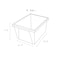 Storex 4 Gallon Storage Bin, Yellow 61453U06C - alternate 9