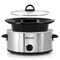 Better Chef 3-Quart Slow Cooker with Removable Stoneware Crock in Silver 750124780M - alternate 5