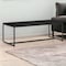 Homeroots 47" Black Coffee Table 520983 - alternate 8