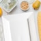 Smarty Had A Party 5.5" x 8.5" White Rectangular Plastic Dessert Plates (120 Plates), 120PK 6913-CASE - alternate 1