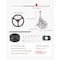 Vevor Marine Engine Turbine Rotary Steering System 16FT Boat Cable With Wheel SS13716 - alternate 5