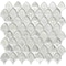 Apollo Tile Majeste 10.8 in. x 11.3 in. Glossy Silver Glass Mosaic Wall and Floor Tile 8.48 sq. ft./case, 10PK APLASL8802A - alternate 1