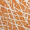 Homeroots 2' X 3' Orange and White Abstract Washable Non Skid Indoor Outdoor Area Rug 559280 - alternate 9