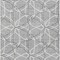 Homeroots 5' X 8' Gray And Ivory Geometric Washable Indoor Outdoor Area Rug 613008 - alternate 8