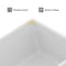 Wrightmaster 30" Apron-Front Farmhouse Single Bowl White Ceramic Kitchen Sink w/Bottom Grids and Basket Strainer ZOR-AW302010DS - alternate 9