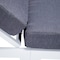 Leisuremod Chelsea Modern Outdoor White Chaise Lounge Chair With Blue Cushions CLW-77BU2 - alternate 9