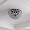 Jonathan Y Izzy 15.5" 2-Light Modern Glam Metal Dome LED Flush Mount w/Crystal Flower Accents, Oil Rubbed Bronze JYL9043C - alternate 11