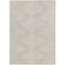 Homeroots 5' X 8' Beige And Ivory Geometric Washable Indoor Outdoor Area Rug 598527 - alternate 9