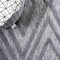 Jonathan Y Balansat Moroccan Diamond Dark Gray 5 ft Round Indoor/Outdoor Area Rug IBZ100A-5R - alternate 8