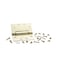 Global Door Controls 4.5 in. x 4.5 in. Bright Brass Spring Full Mortise Square Corner Door Hinge with Fixed Pin Pack of 3 CPS4545-US3-3 - alternate 4