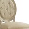 Homeroots Tufted Beige and Brown Upholstered Linen Dining Side Chair 535366 - alternate 9