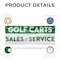Signmission Golf Carts Sales and Service, 24 Inch x 72 Inch, Vinyl Banner B-72-30677 - alternate 5