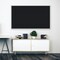 Ghent Fabric Bulletin Board, Satin Aluminum Frame, 4'Hx12'W, Black AT412F95 - alternate 3